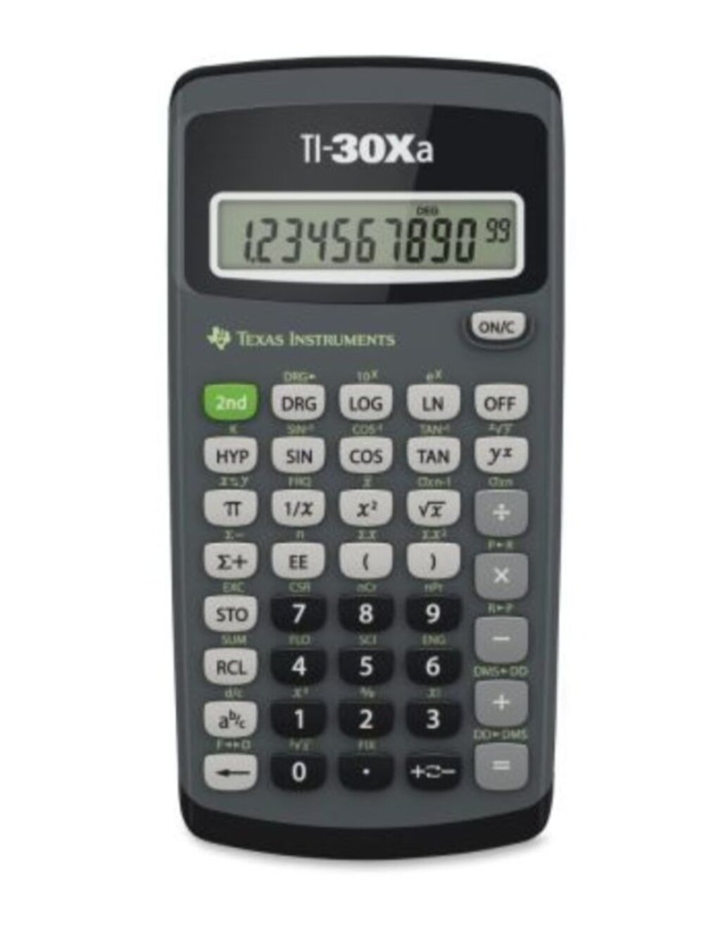 2pcs. Texas Instruments TI-30Xa Battery-Powered Scientific Calculator 1-Line Dis